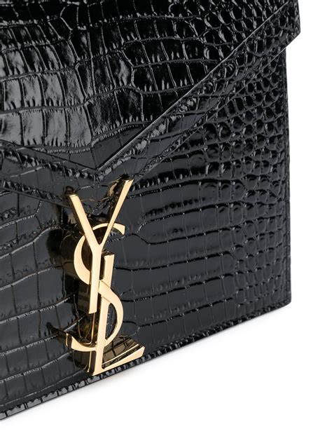 ysl small cassandre bag|YSL black crocodile bag.